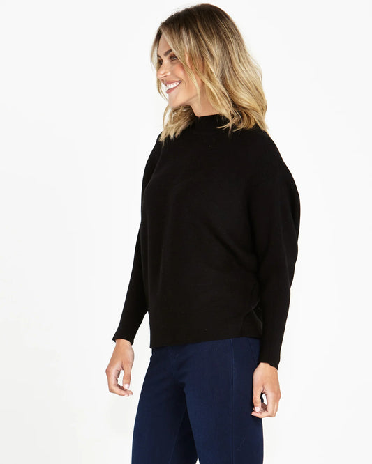 Betty Basics - Alicia Knit Jumper - Black