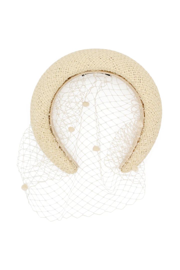 Morgan & Taylor - Hedleigh Veil Headpiece - Natural