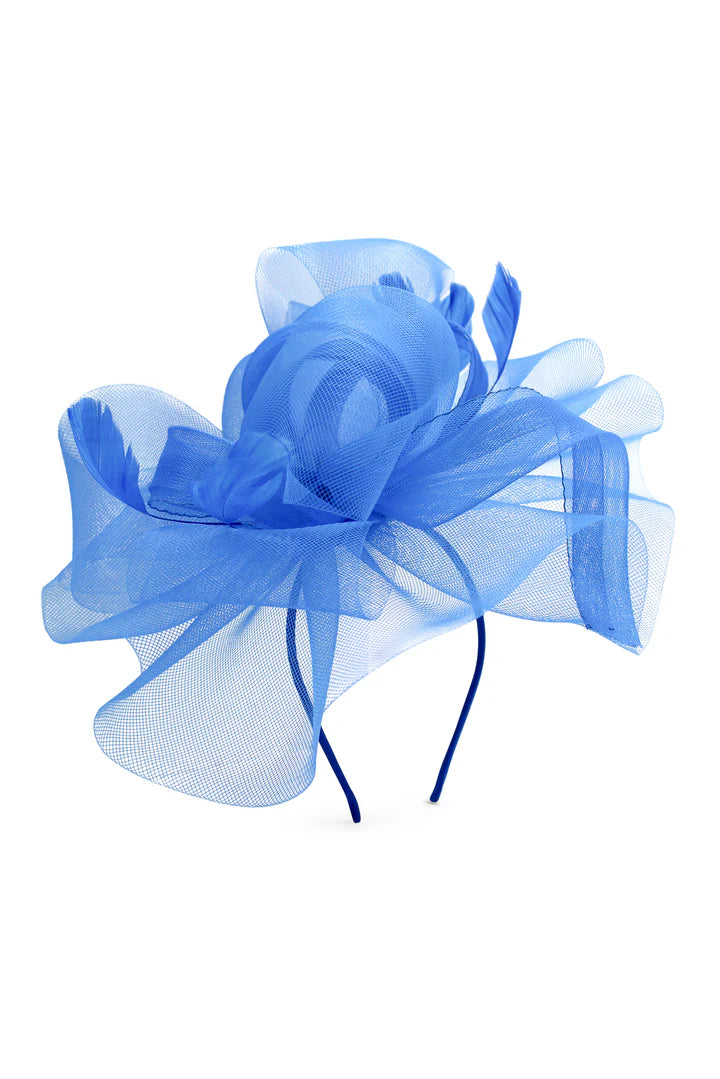 Morgan & Taylor  - Iris Fascinator - Blue