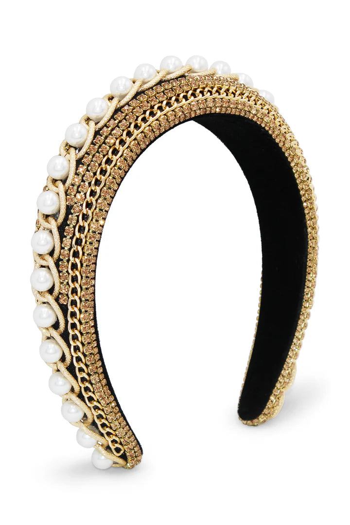 Morgan & Taylor - Verity Headband - Gold