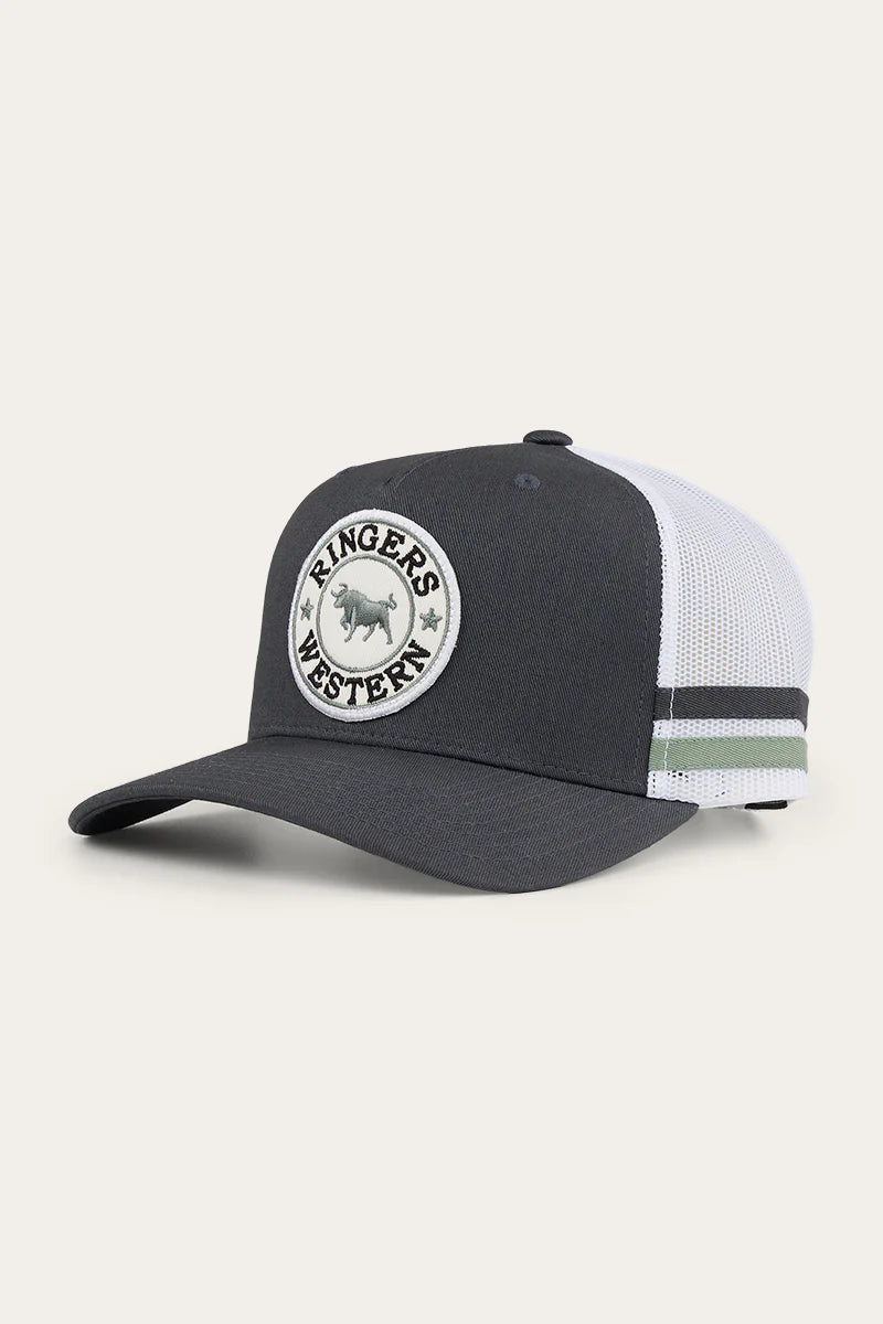 Ringers Western - McCoy Trucker Cap - Charcoal/Leaf