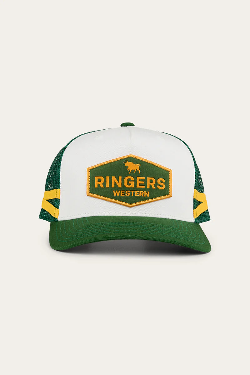 Ringers Western - Cunningham Kids Trucker Cap - Lake Green