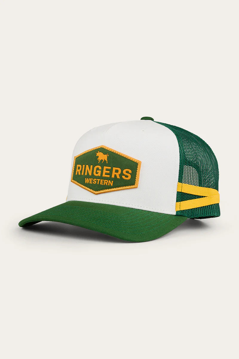 Ringers Western - Cunningham Kids Trucker Cap - Lake Green