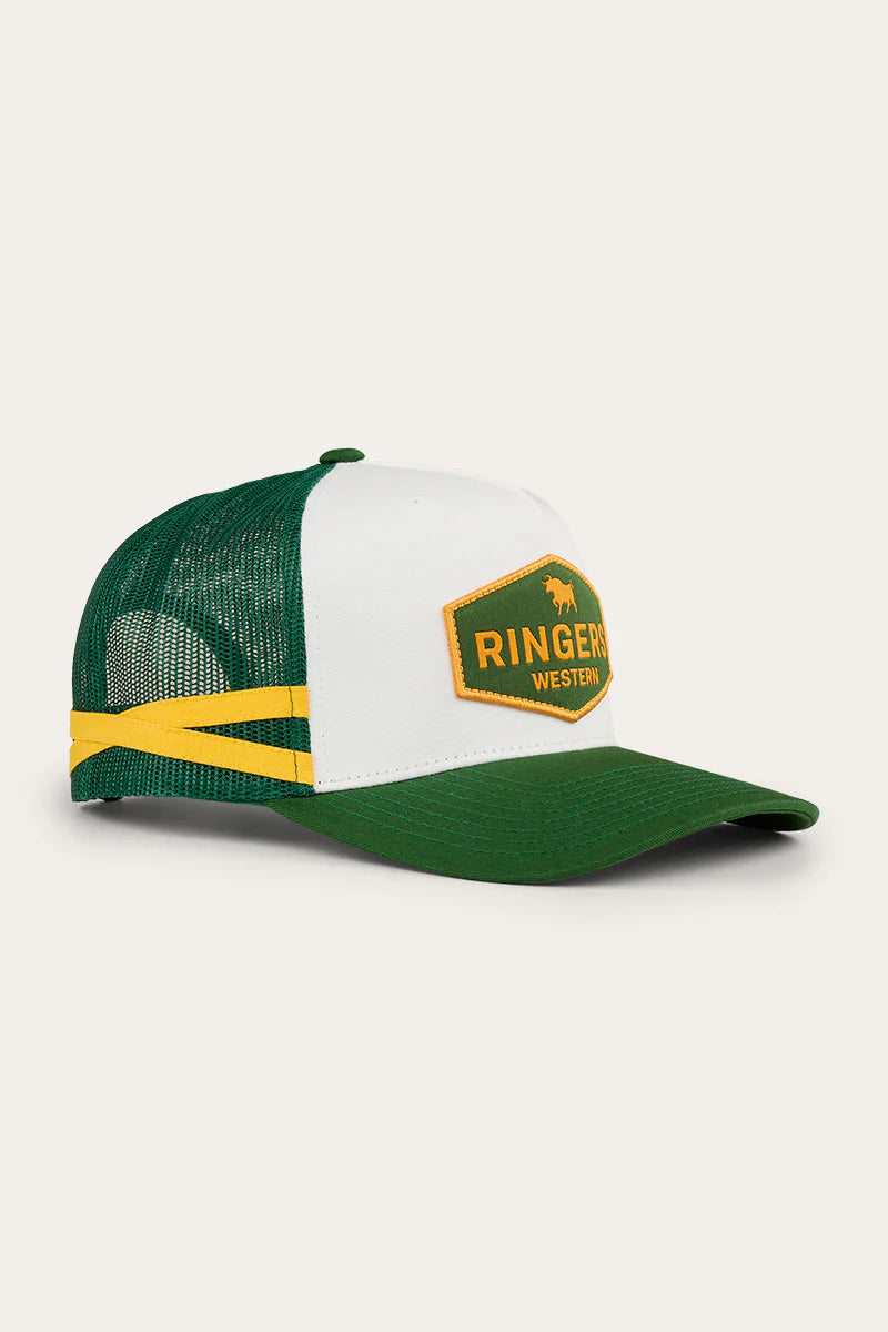 Ringers Western - Cunningham Kids Trucker Cap - Lake Green