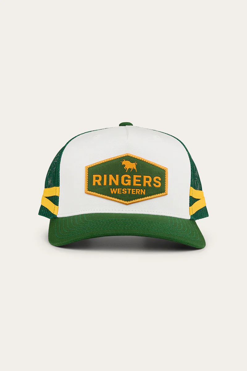 Ringers Western - Cunningham Kids Trucker Cap - Lake Green