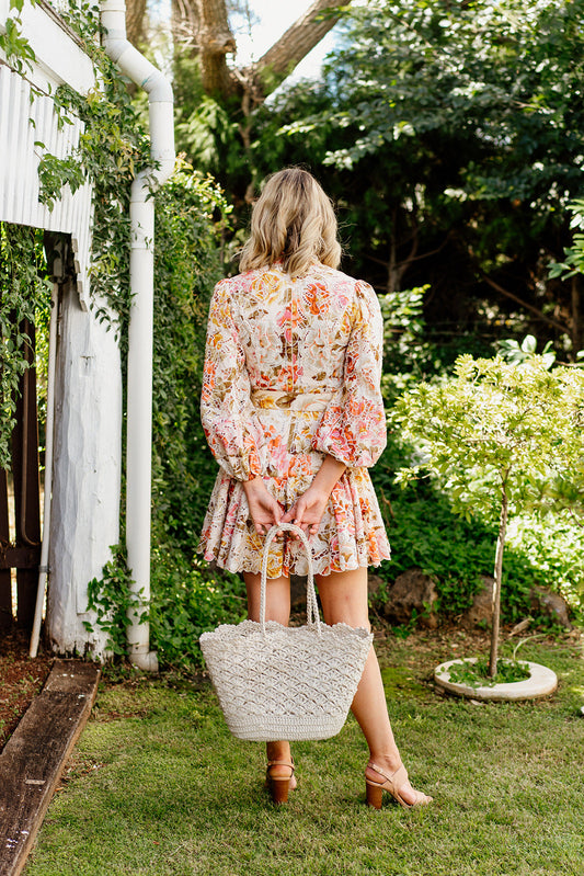 HIRE DRESS - ZIMMERMANN - BONITA EMBROIDERED DRESS