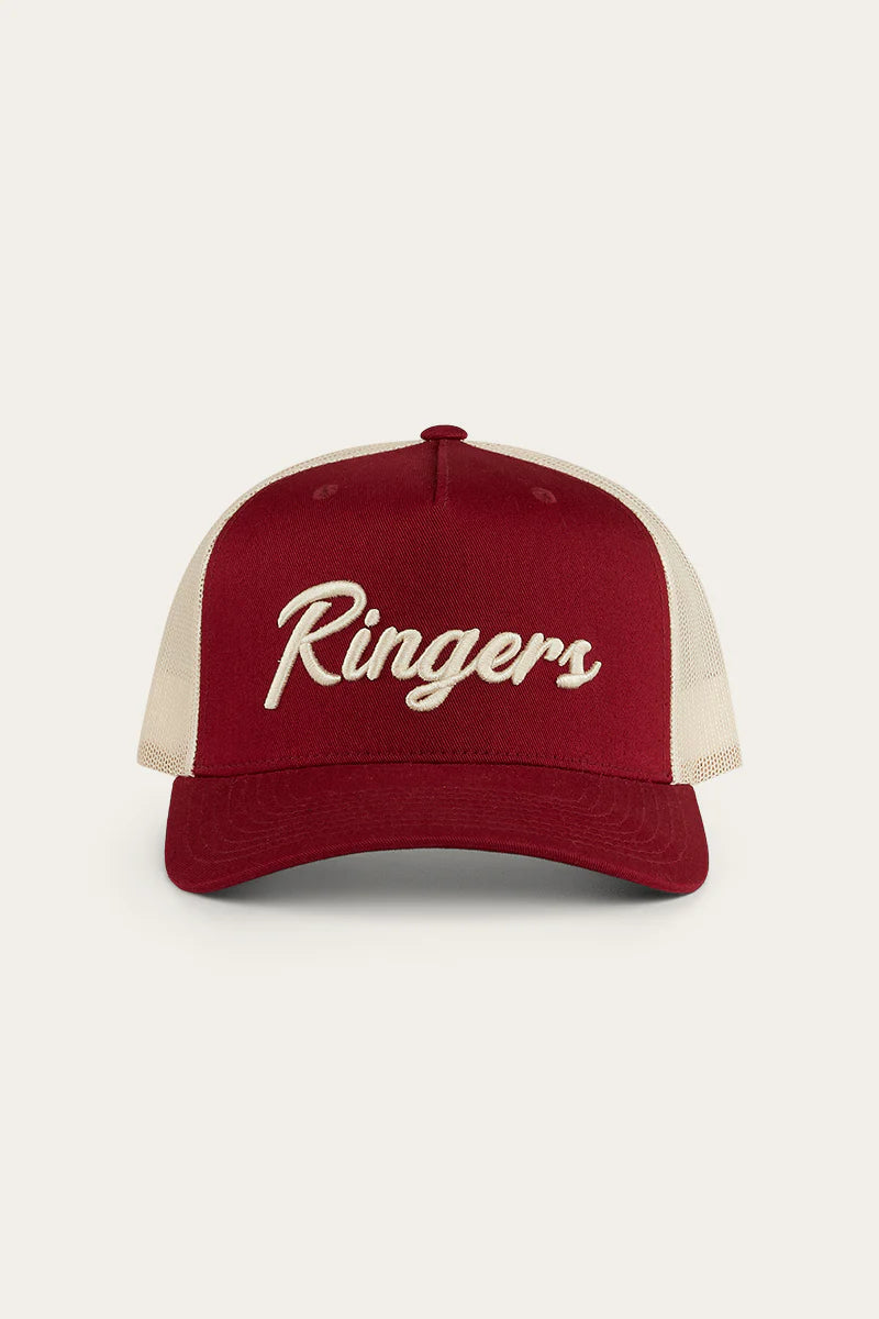 Ringers Western - Hackett Trucker Cap - Burgundy