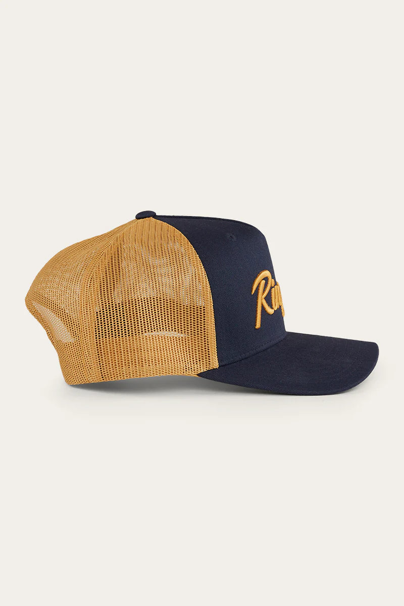 Ringers Western - Hackett Trucker Cap - Navy/Clay