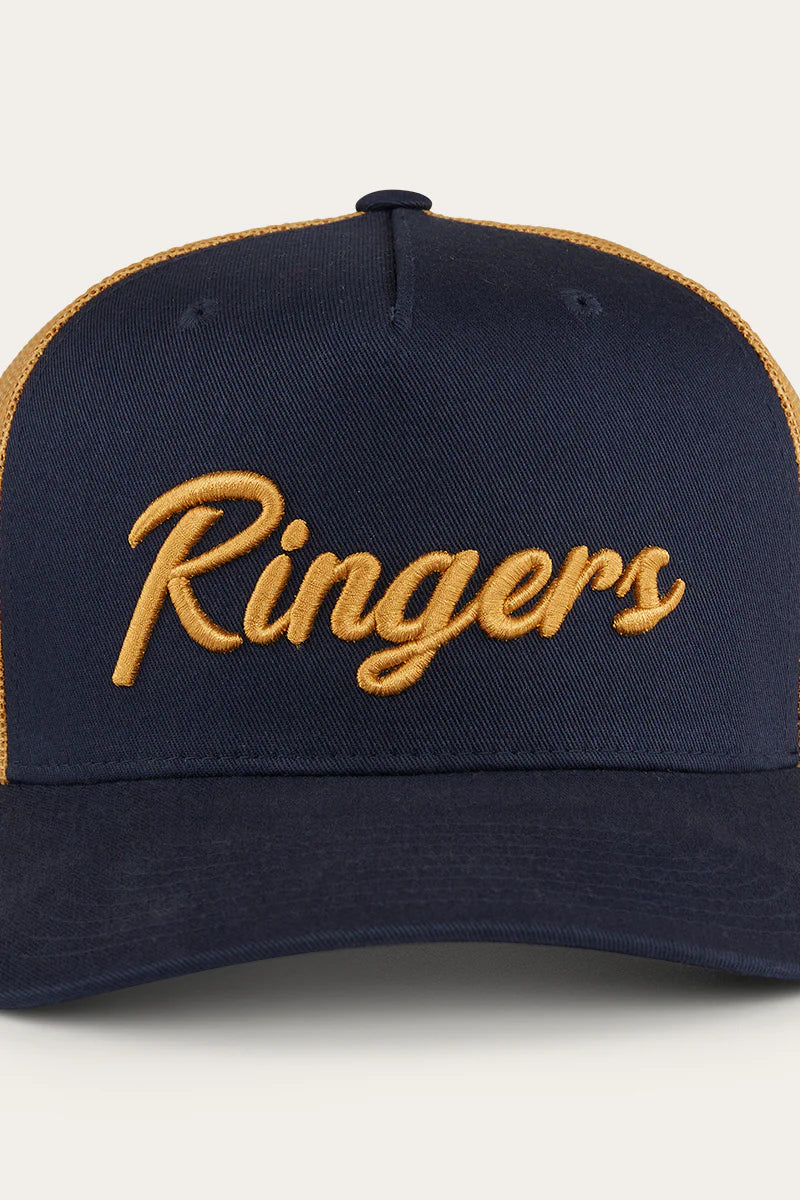 Ringers Western - Hackett Trucker Cap - Navy/Clay