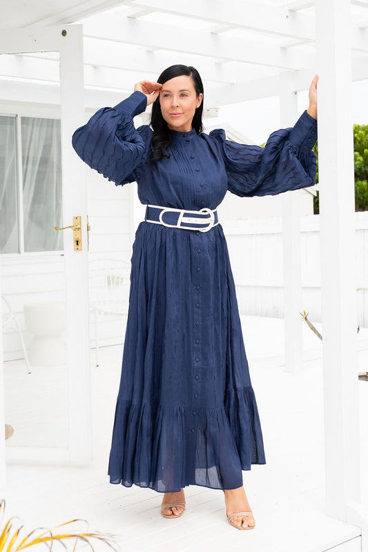 HIRE DRESS - LEO LIN - CAMBRIDGE MAXI DRESS