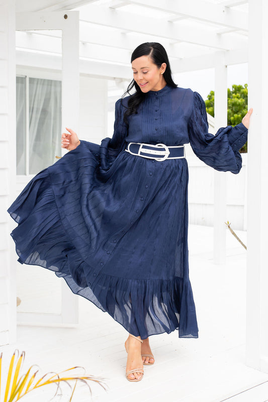 HIRE DRESS - LEO LIN - CAMBRIDGE MAXI DRESS