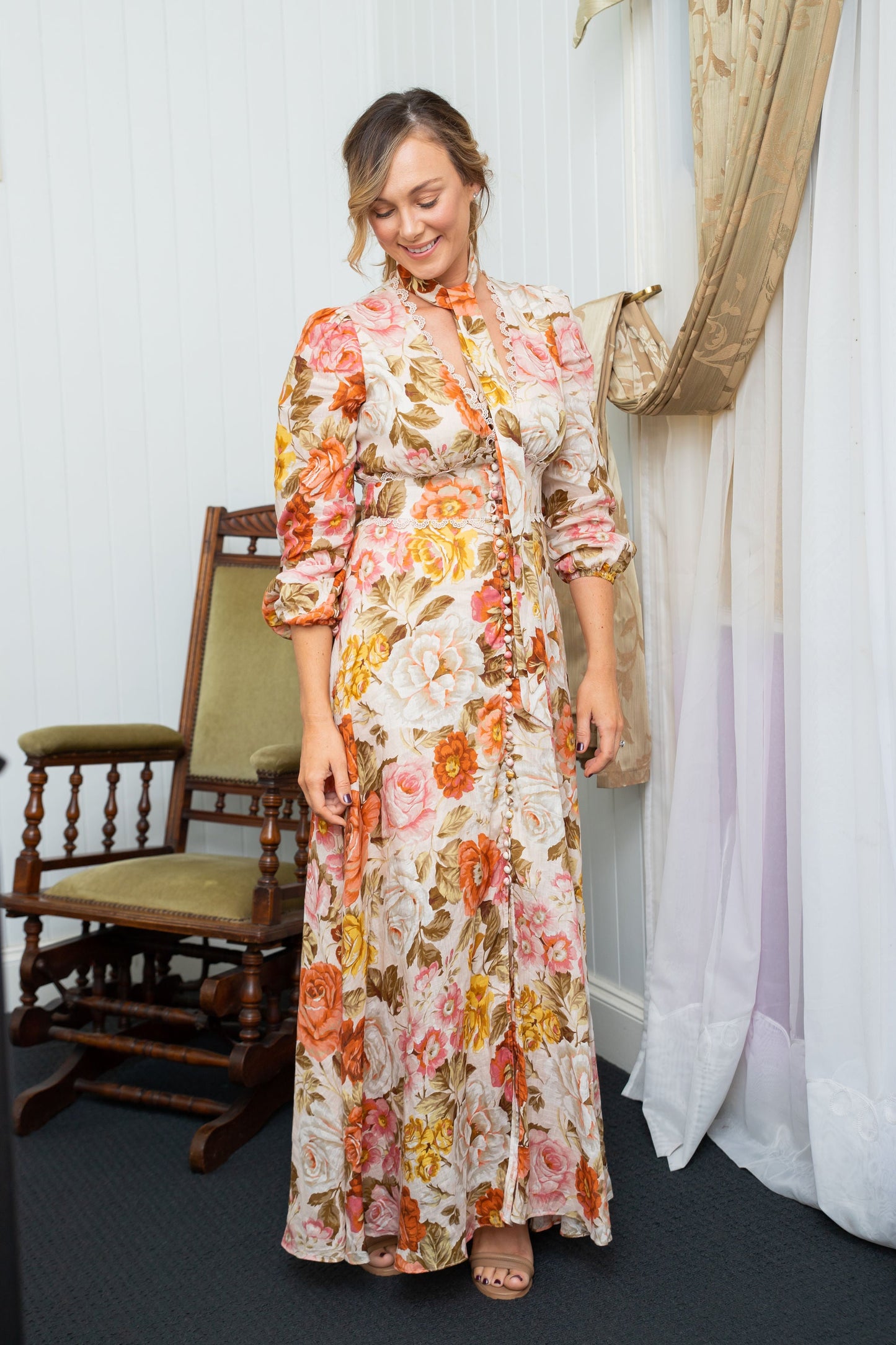 HIRE DRESS - ZIMMERMANN - BONITA MAXI DRESS