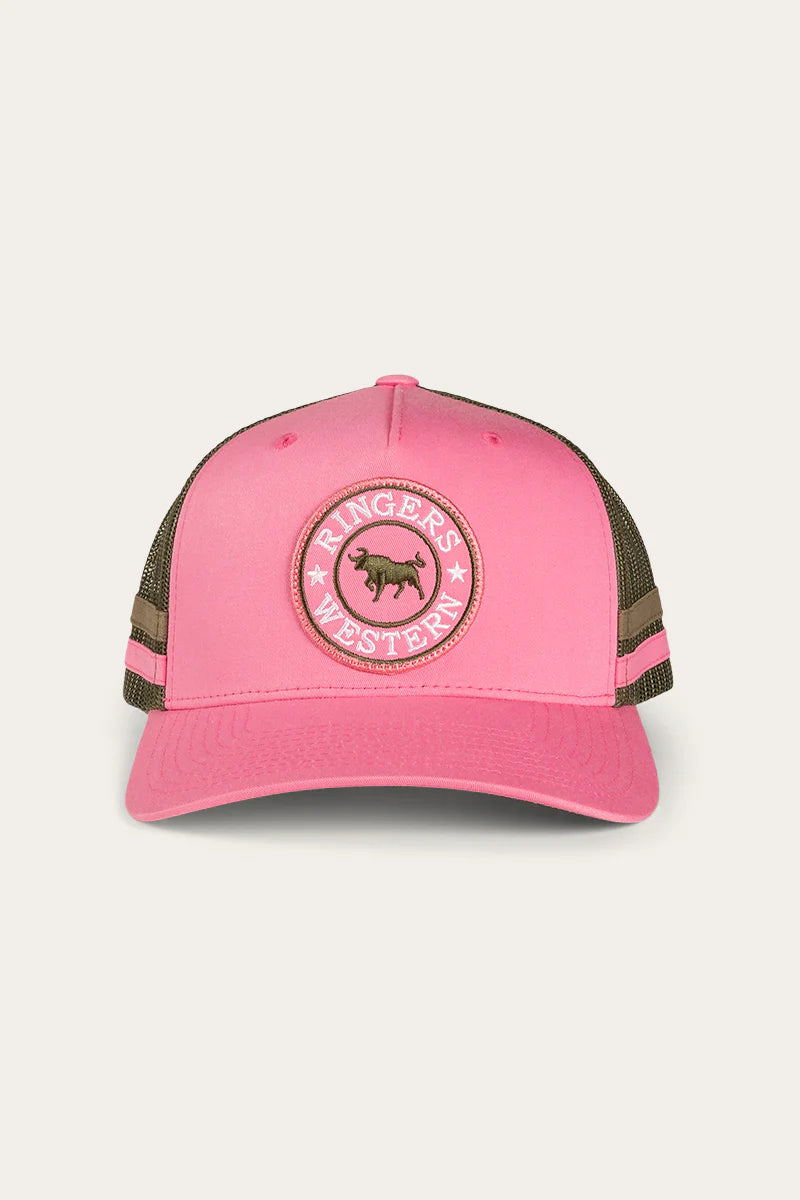 Ringers Western - McCoy Trucker Cap - Melon/Army