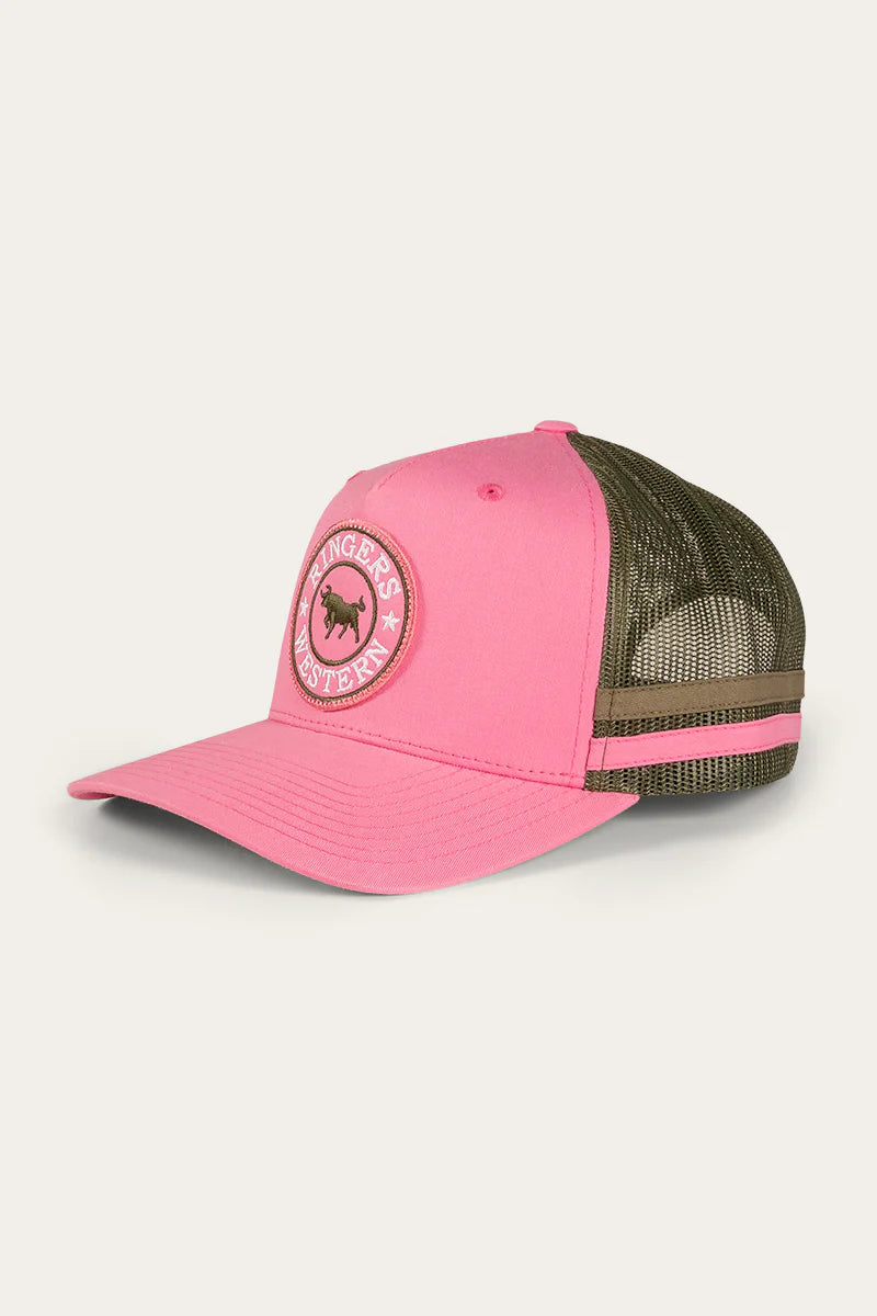 Ringers Western - McCoy Trucker Cap - Melon/Army