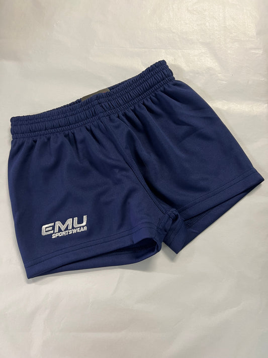 EMU Sportswear  - Childrens Footy Shorts - Navy
