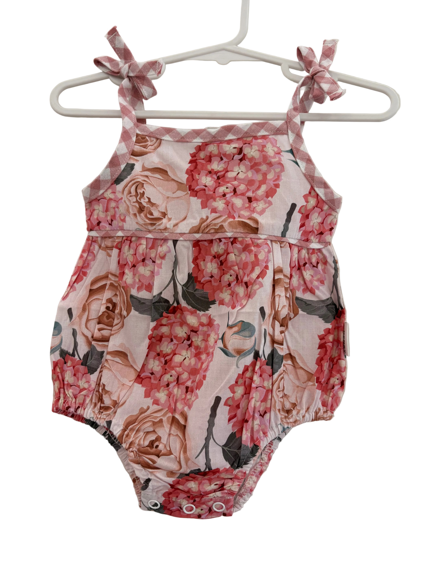 Love Henry - Baby Girls Elsie Playsuit - Pink Blossom
