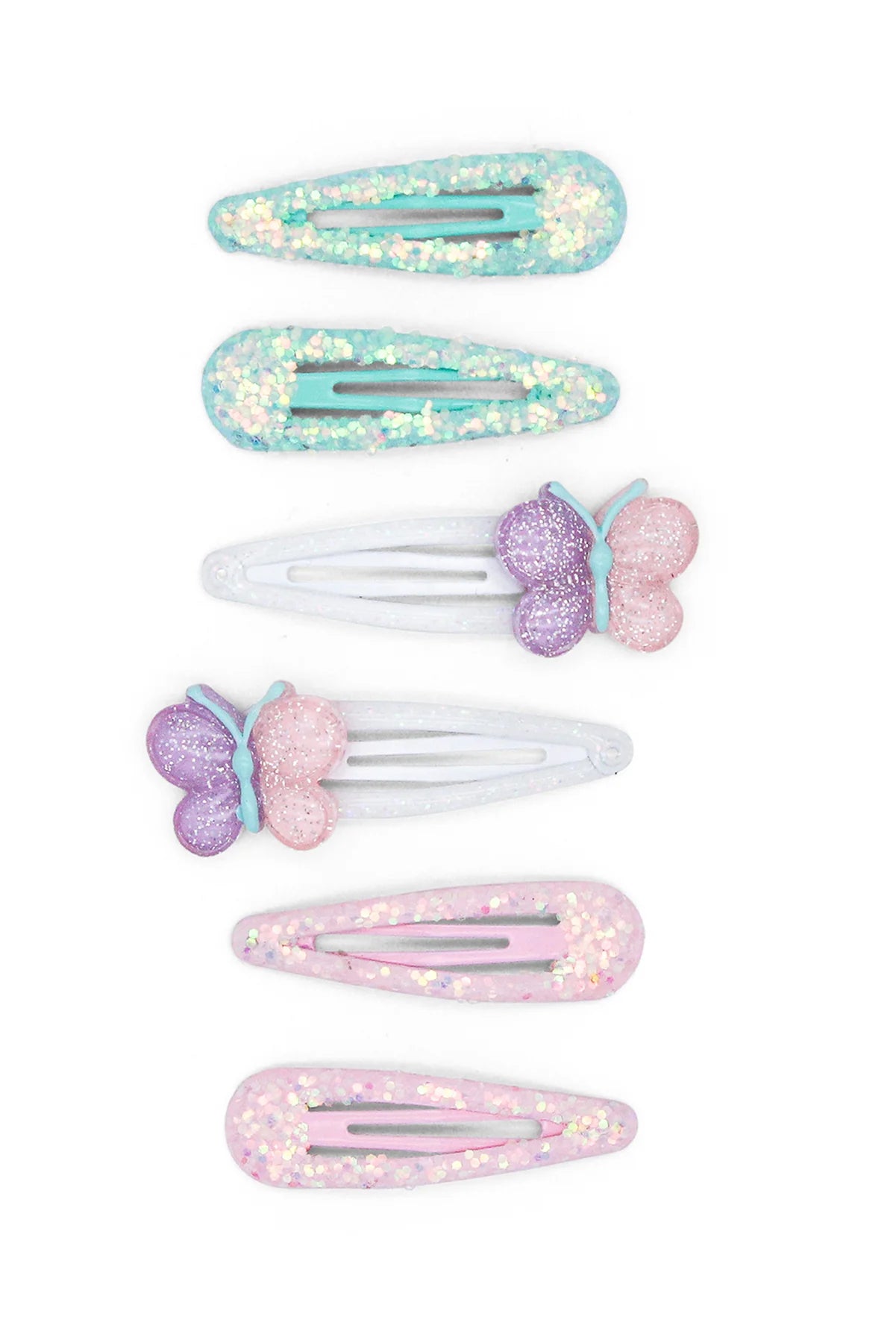 Morgan & Taylor -   Mini Bindi Hair Clip Set - Assorted Blue, White and Pink