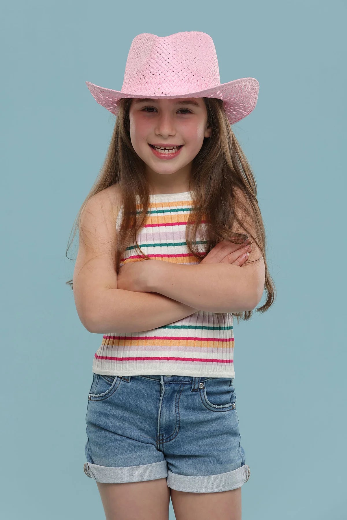 Morgan & Taylor -  Mini Charlee Cowboy Hat - Pink
