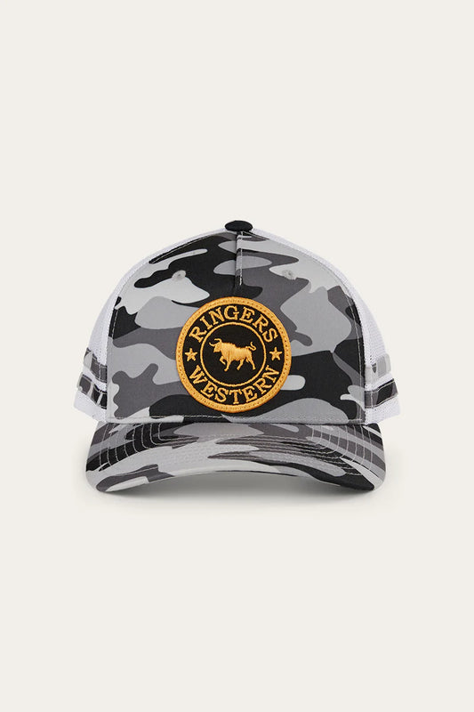 Ringers Western - McCoy Kids Trucker Cap - Grey Camo