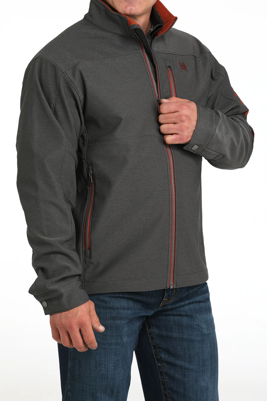 Cinch Men's Charcoal Bonded Jacket