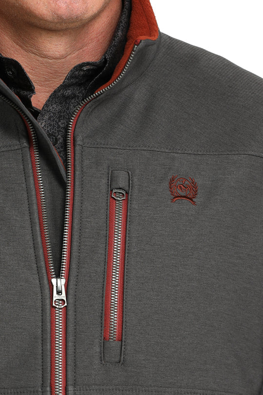 Cinch Men's Charcoal Bonded Jacket