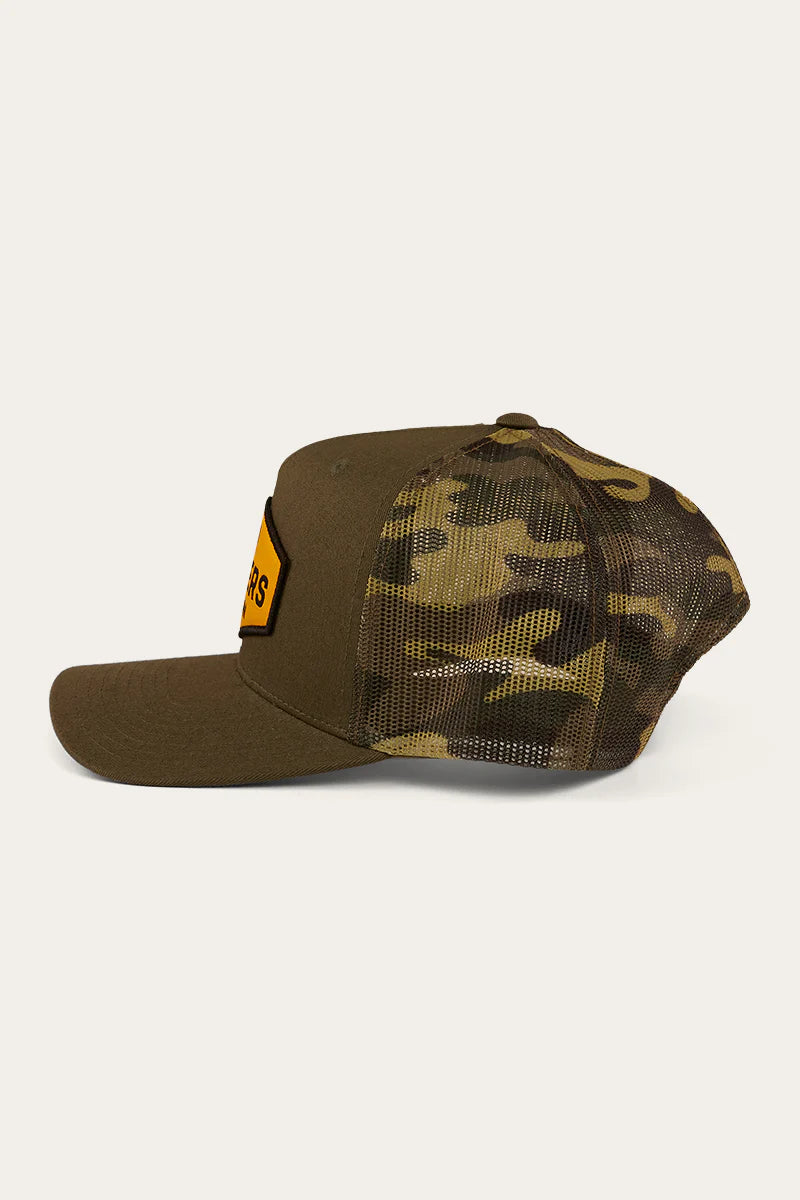 Ringers Western - Scotty Trucker Cap - Military Green/Camo