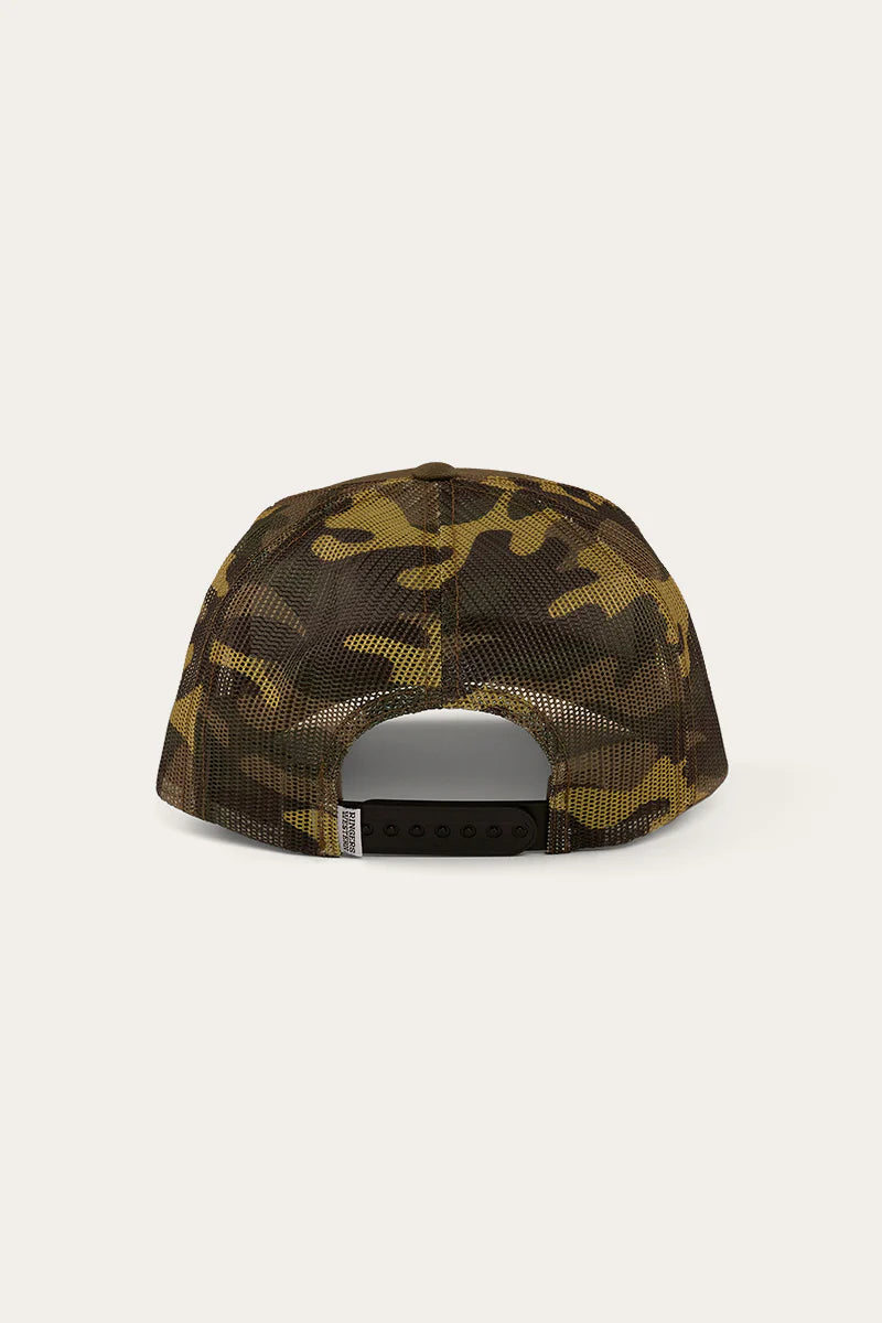 Ringers Western - Scotty Trucker Cap - Military Green/Camo