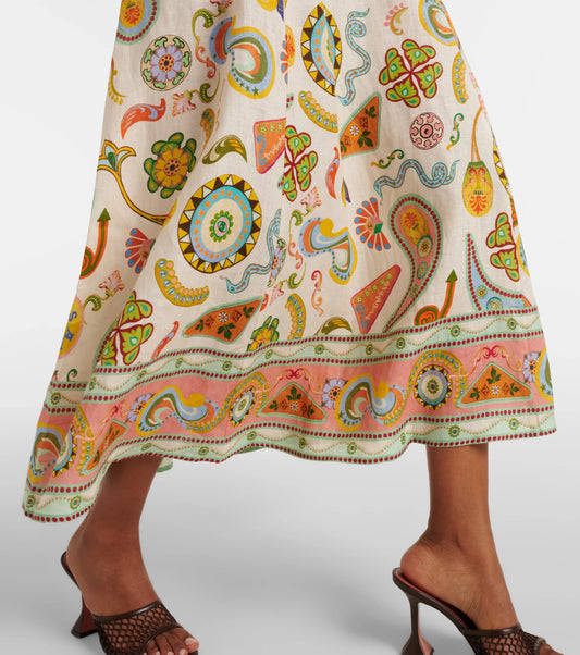 HIRE DRESS - ALEMAIS - ARCADE MIDI DRESS