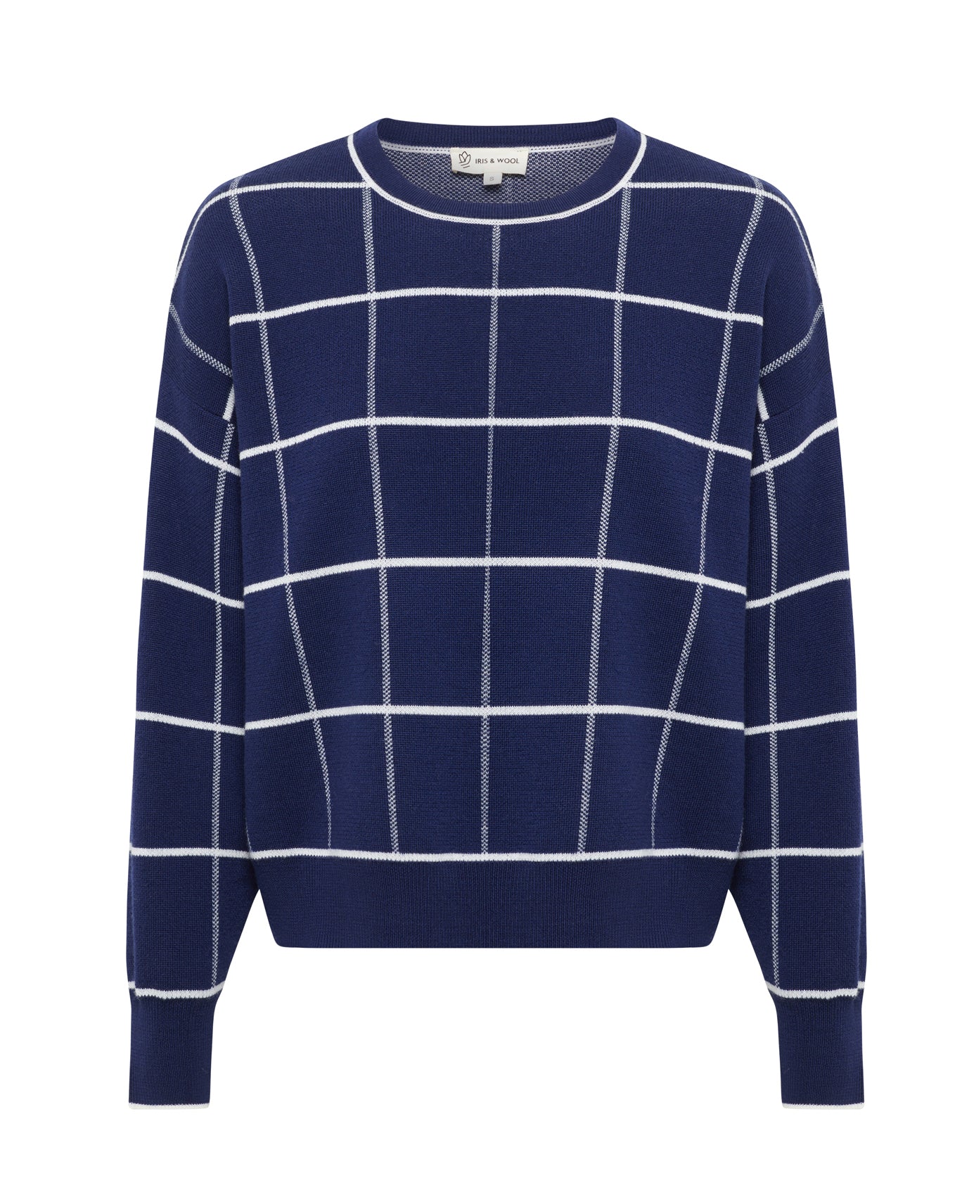 Iris & Wool - Gargle Gingham - Navy