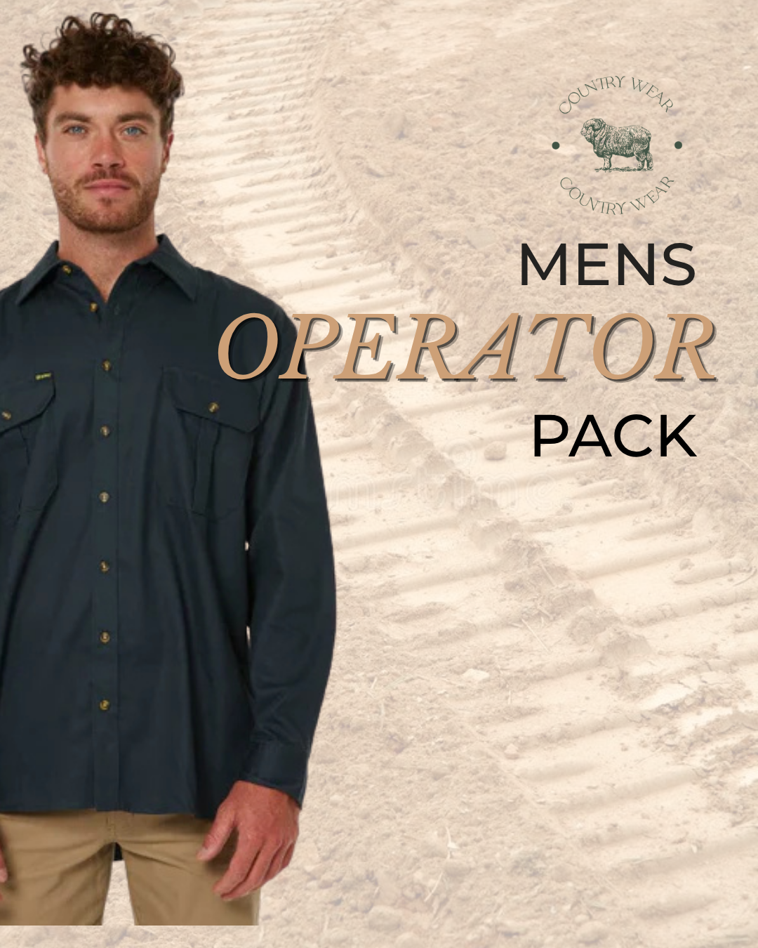 EMBROIDERED BISLEY PACK - THE OPERATOR