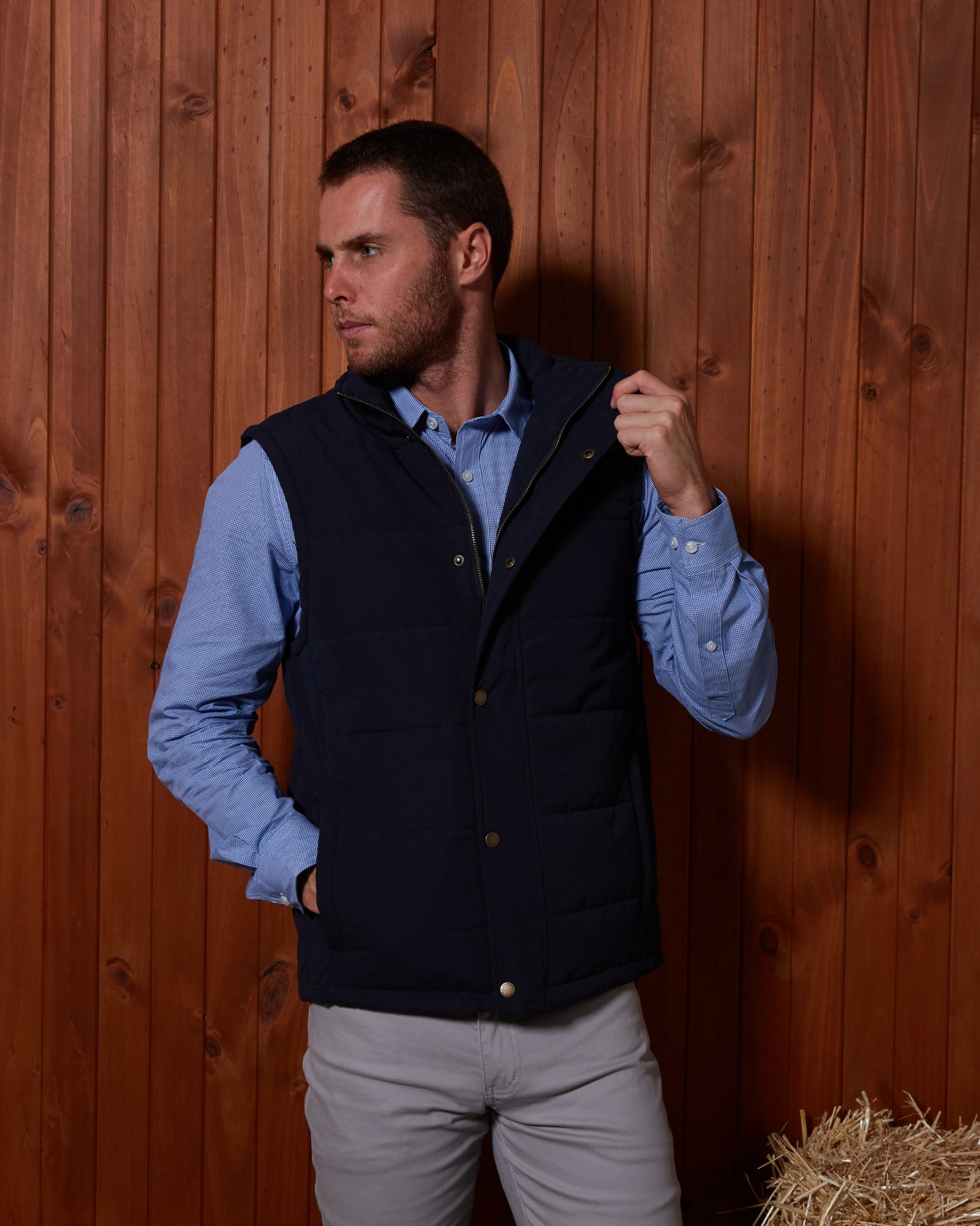 Pilbara - Mens Vest - Ink Navy