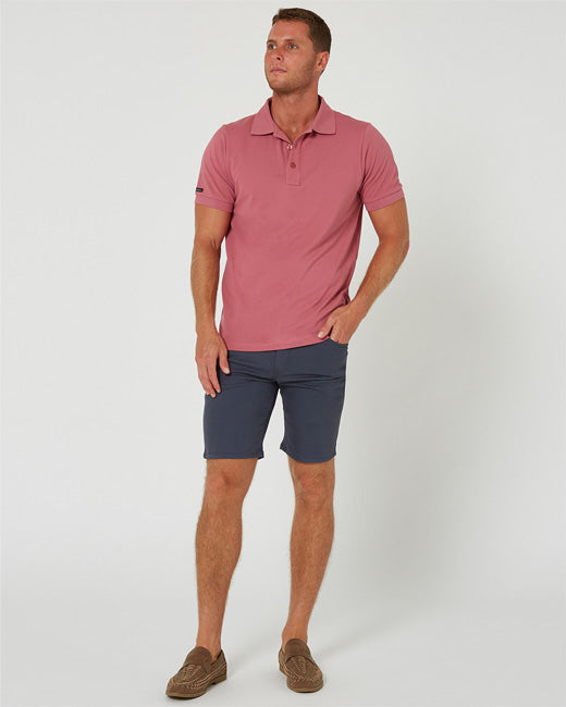 Pilbara - Mens Classic Polo - Cardinal