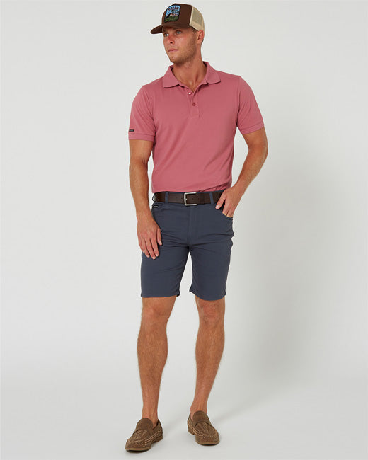 Pilbara - Mens Classic Polo - Cardinal