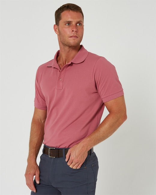 Pilbara - Mens Classic Polo - Cardinal