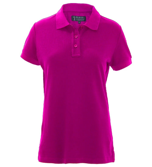 Pilbara Women's Classic Polo - Fuschia