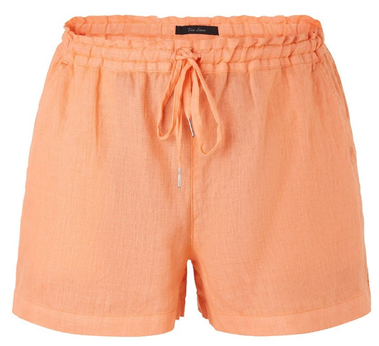 Pilbara Womens Linen Short - Mango