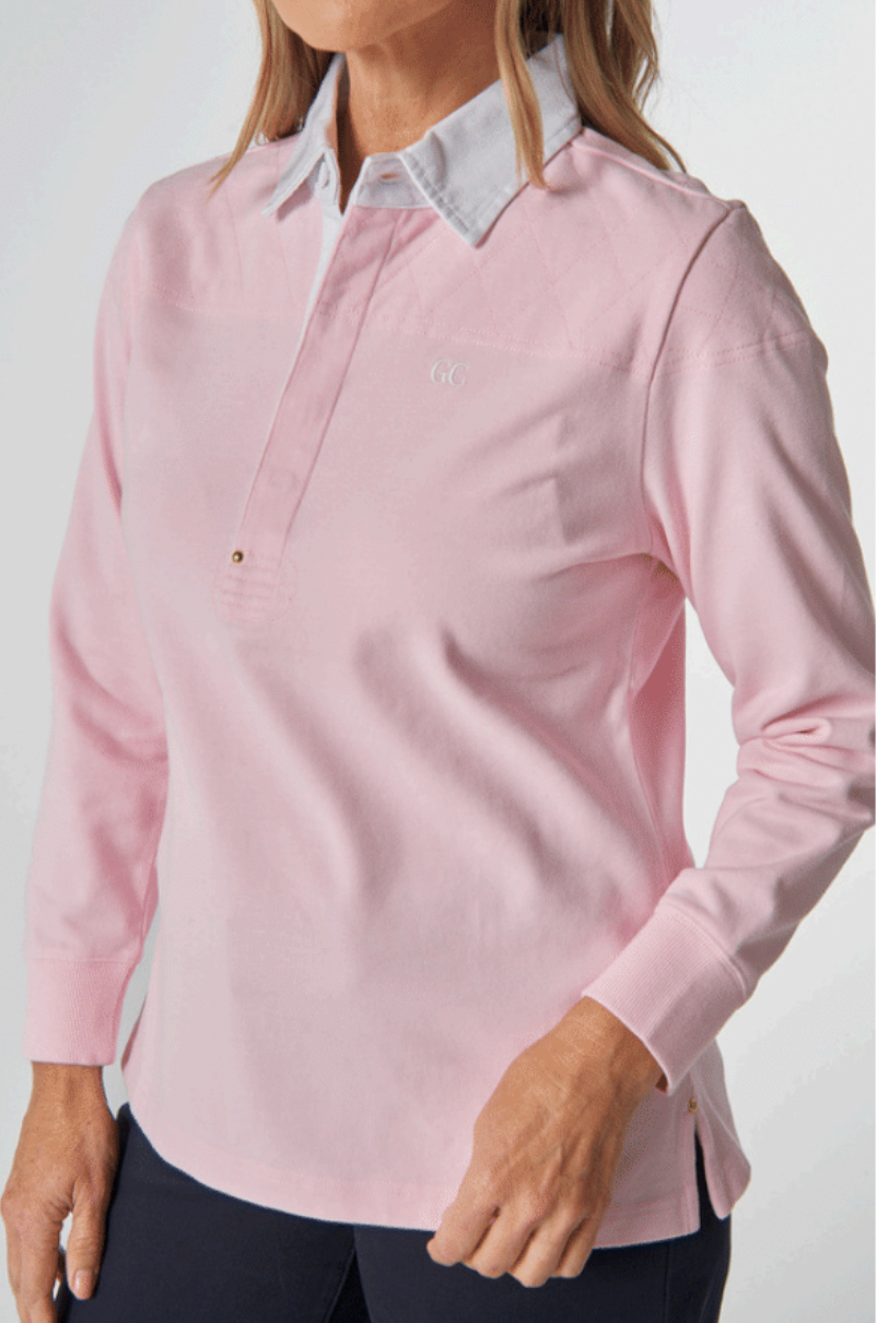Goondiwindi Cotton - The Traditional Cotton Rugby - Pink A Boo