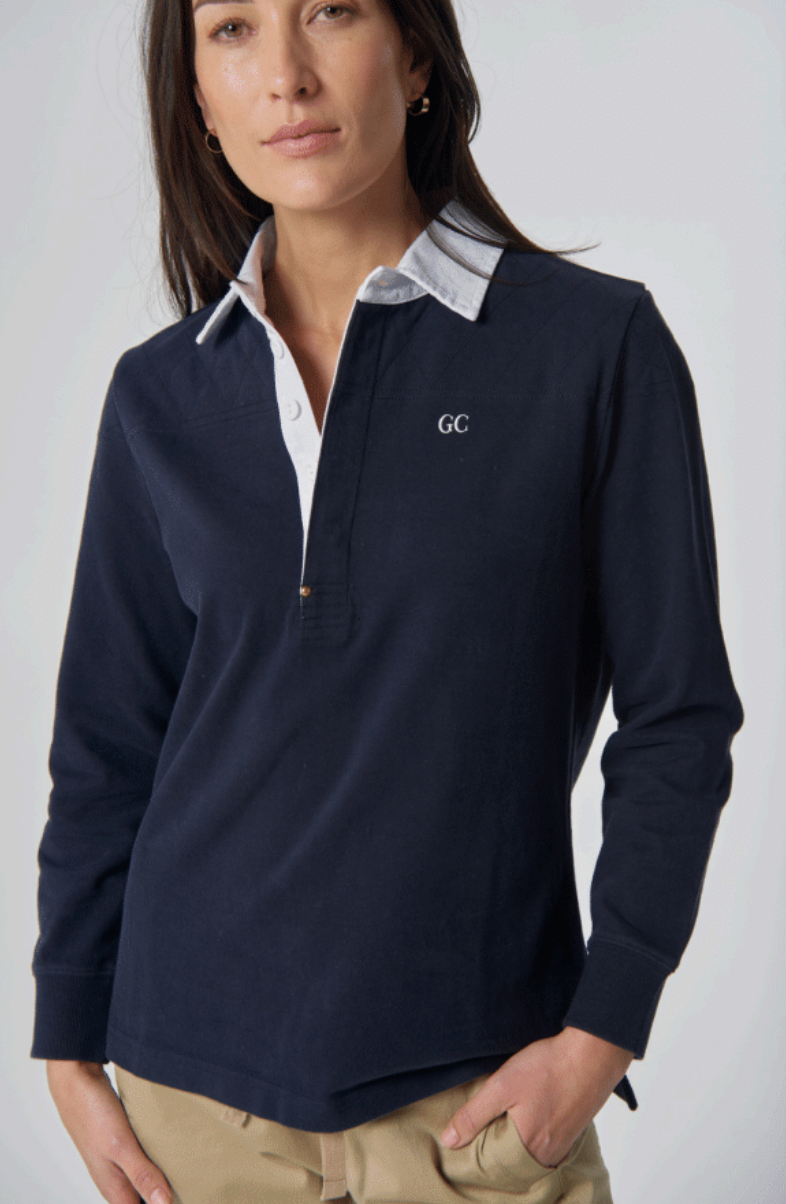 Goondiwindi Cotton - The Traditional Cotton Rugby - Navy