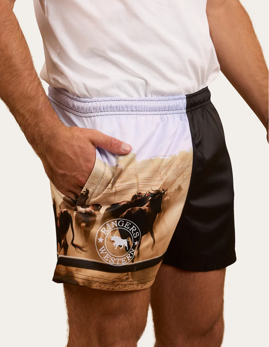 Ringers Western - Ringers Footy Shorts - Multi