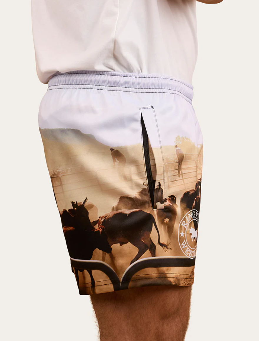 Ringers Western - Ringers Footy Shorts - Multi