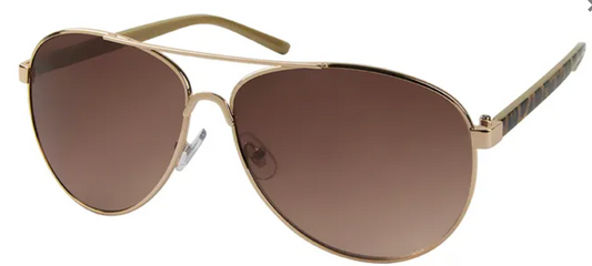 Unity - Womens Everyday Sunglasses - Gold Leopard - 5845E