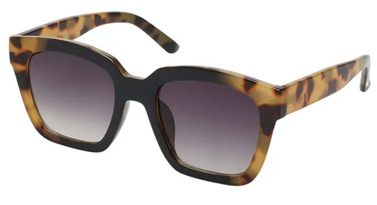 Unity - Womens Retro Vintage Sunglasses - Tortoiseshell - 7670EB