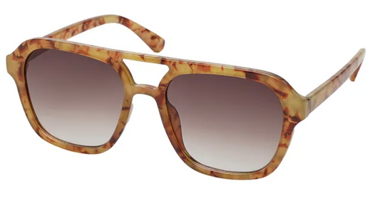 Unity - Womens Retro Vintage Sunglasses - Tortoiseshell - 7780E