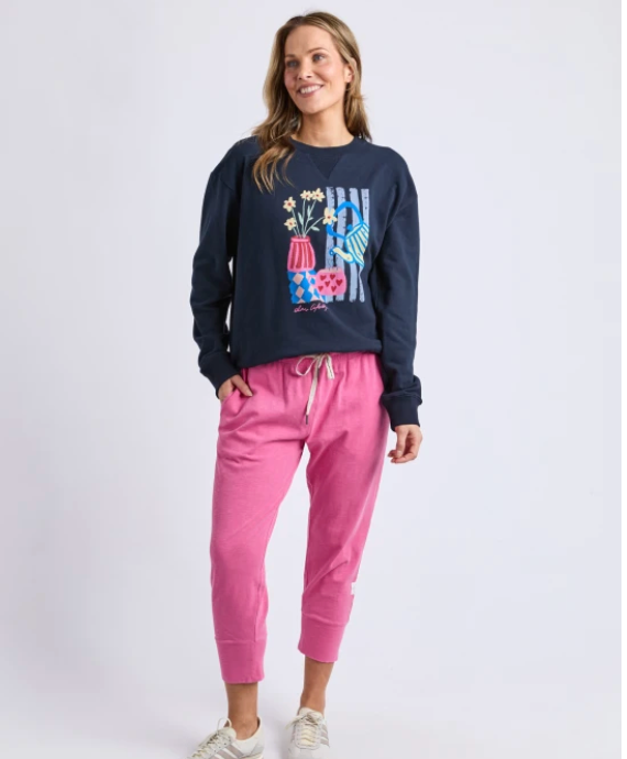 Elm Lifestyle - The Brunch Pant - Hot Pink