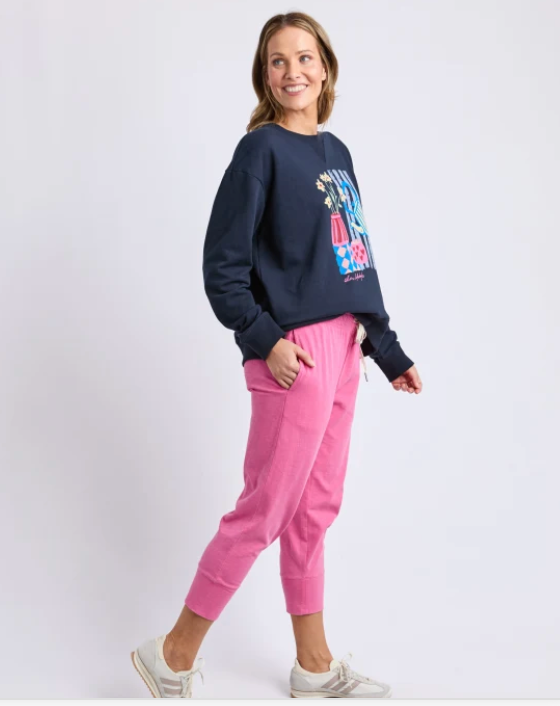 Elm Lifestyle - The Brunch Pant - Hot Pink