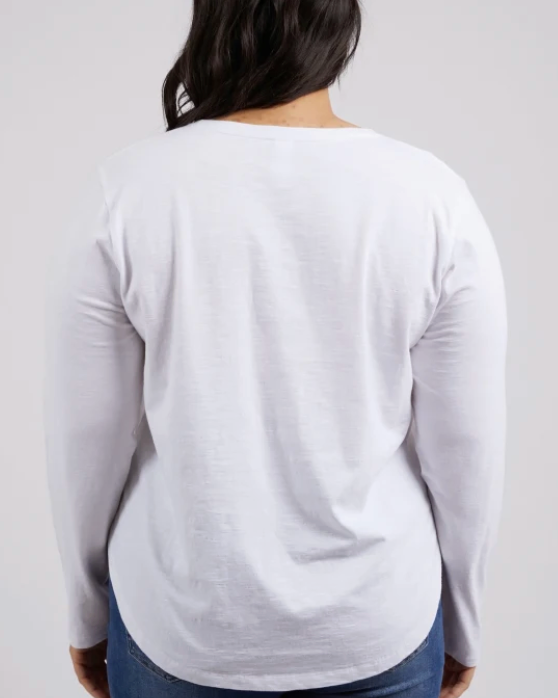 Elm Lifestyle - Everyday L/S Tee - White