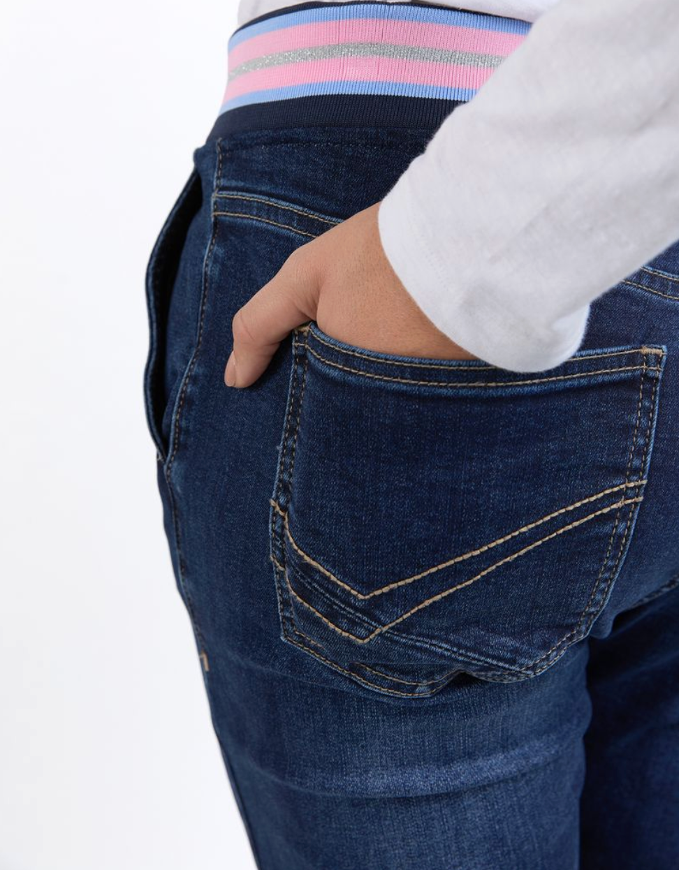 Elm Lifestyle  - Melody Denim Jogger - Indigo Wash