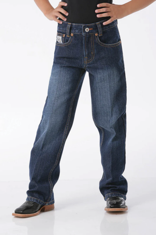 Cinch - Youth White Label REGULAR Fit Jeans - Dark Stonewash - MB12842002