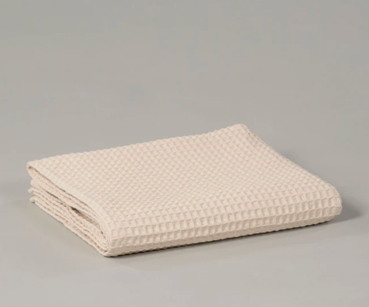 Canningvale - Luxury Cotton Waffle Throw - Oatmeal