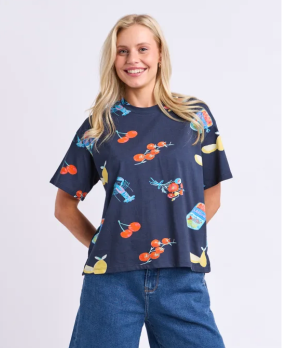 Elm Lifestyle - Market Tee - Navy